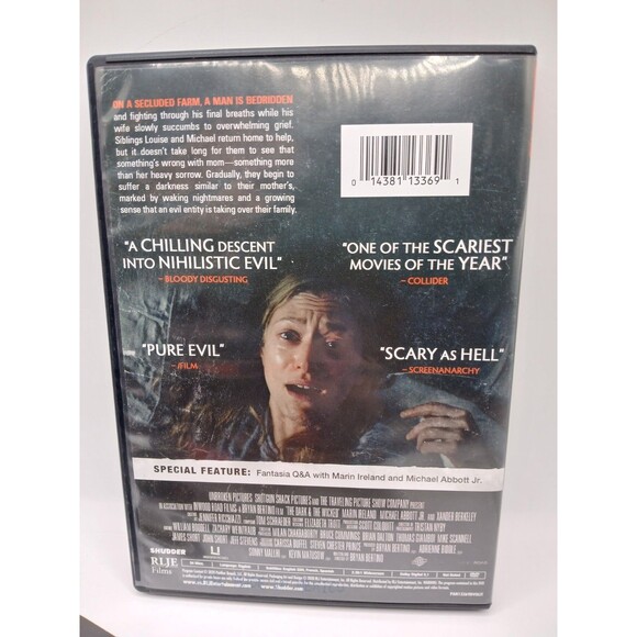 The Dark and the Wicked DVD Slipcover Shudder Horror Film 2020 With Slip Cover - Picture 7 of 9